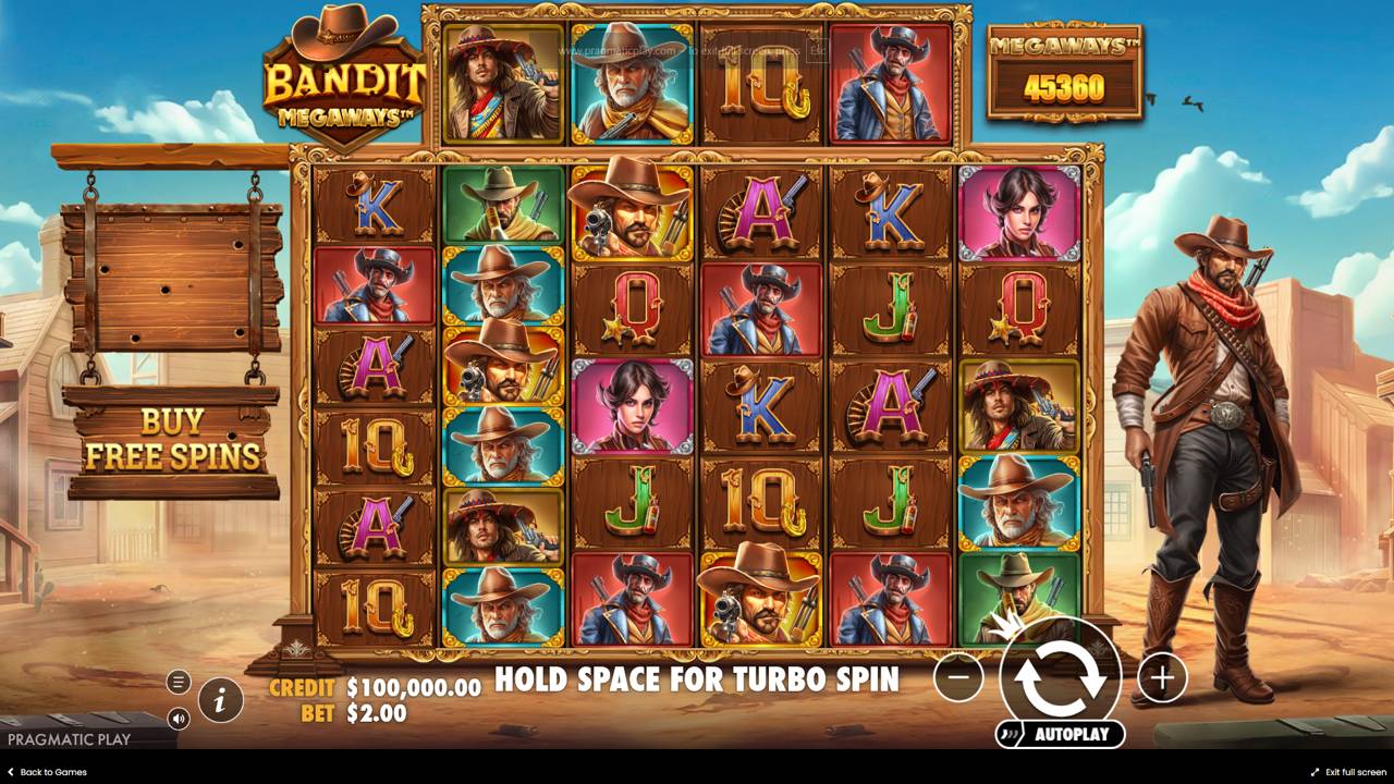 Bandit Megaways (Pragmatic Play) Image 2